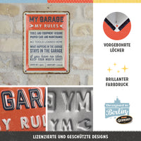 nostalgic-art-my-garage-my-rules-targa-in-metallo-15x20-cm-2 image 2