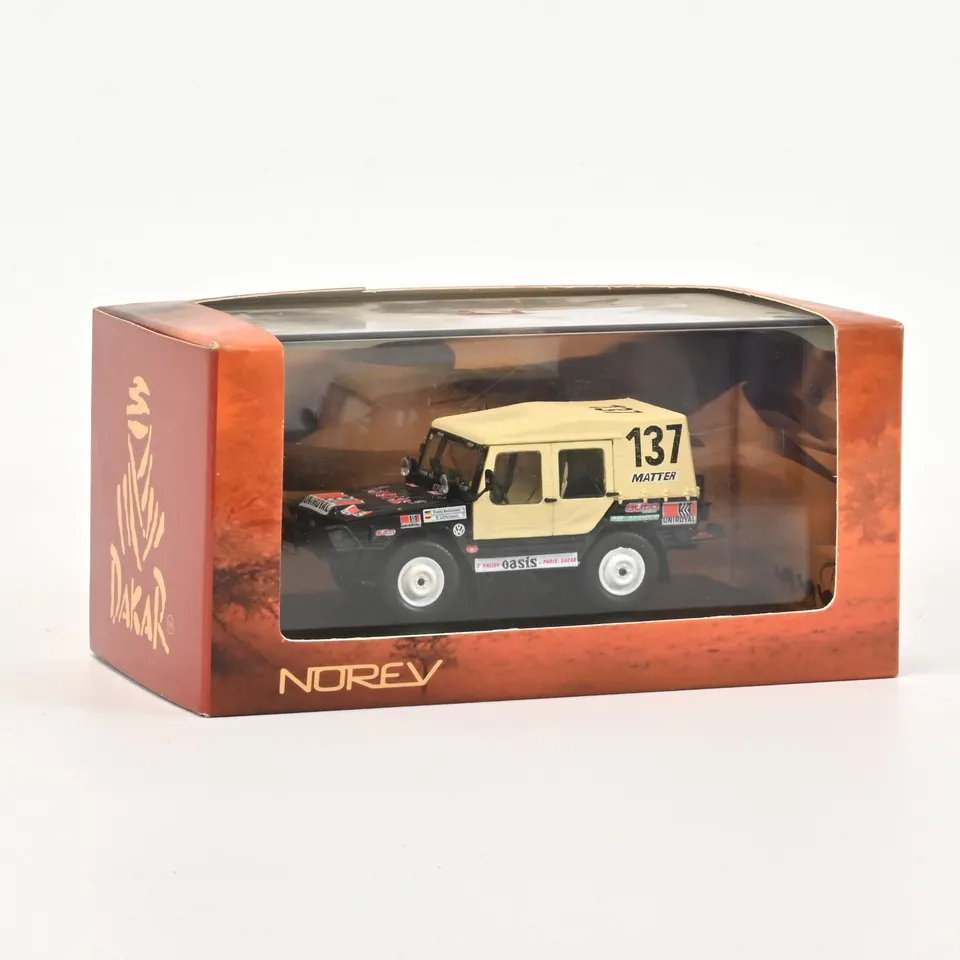norev-vw-iltis-paris-dakar-1980-modellino-fuoristrada-die-cast-1-43 image 1