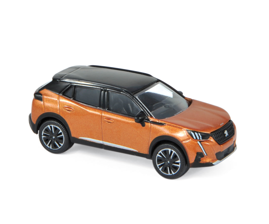 norev-peugeot-2008-2020-modellino-auto-1-64-arancione-fusion image 1