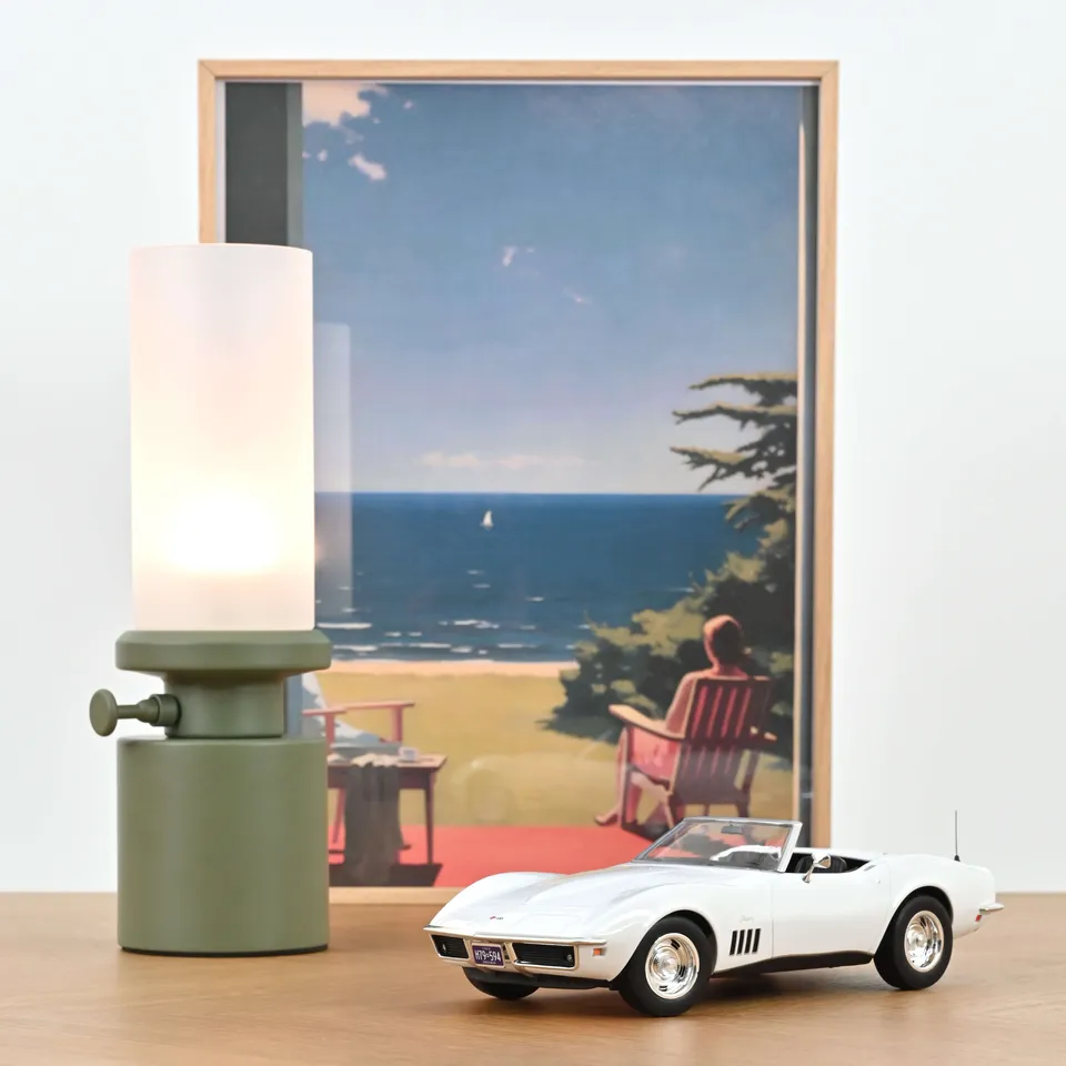 norev-chevrolet-corvette-c3-cabriolet-1969-can-am-bianco-1-18-modellino-stingray image 1