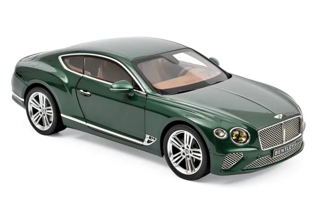norev-bentley-continental-gt-2018-modellino-auto-1-18-verde-verdant-metallizzato image 1