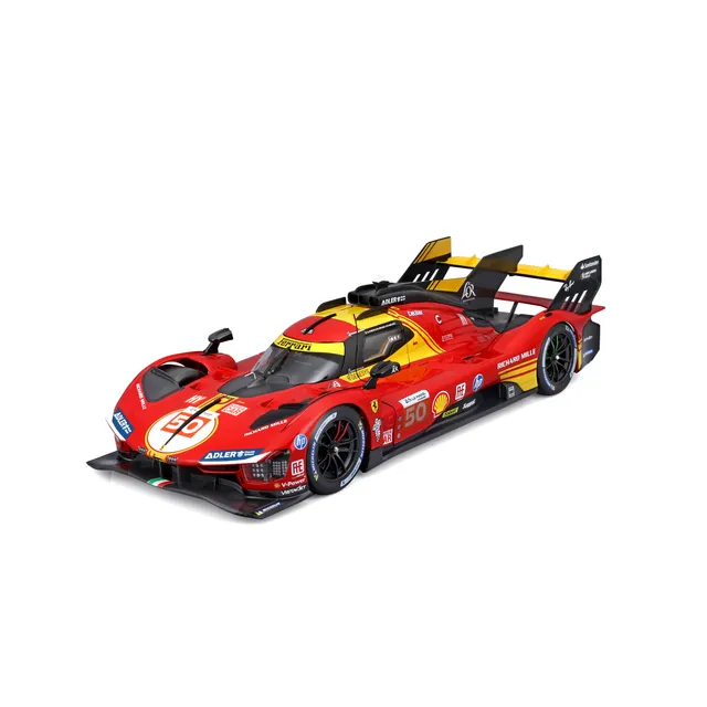 bburago-ferrari-499p-lmh-n-50-campione-le-mans-2024-1-18 image 1