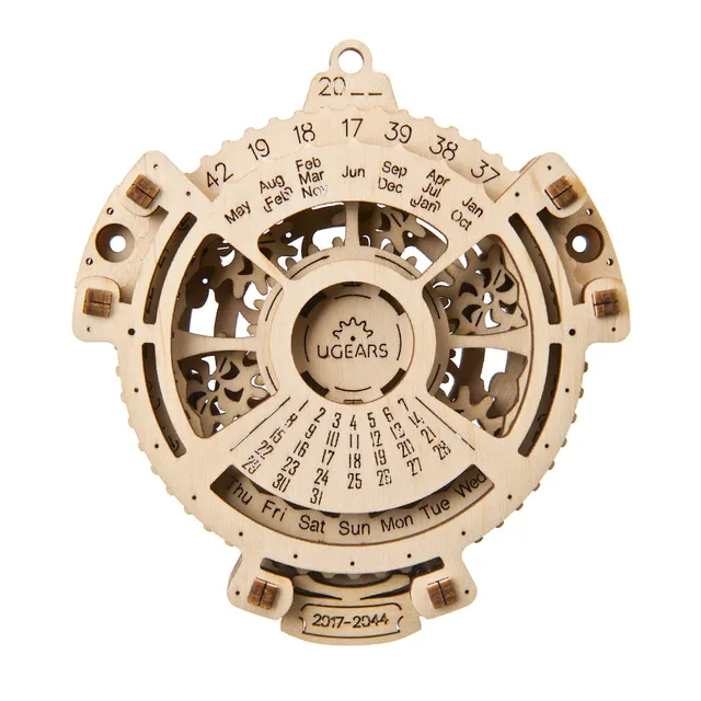 ugears-date-navigator-2-0-calendario-meccanico-steampunk-da-costruire image 1