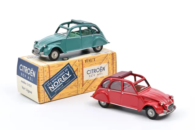 norev-citro-n-2cv-azl-1966-verde-agave-1-43-modellino-da-collezione image 1