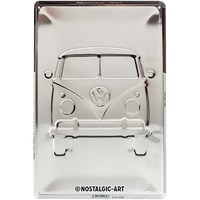 nostalgic-art-vw-good-in-shape-targa-in-metallo-20x30-cm image 3