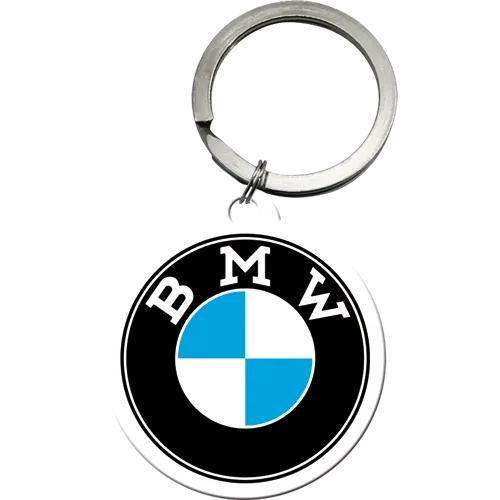 nostalgic-art-bmw-logo-portachiavi-rotondo-4-cm image 1