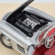 norev-mercedes-benz-300-sl-roadster-1957-silver-modellino-auto-1-18 image 4