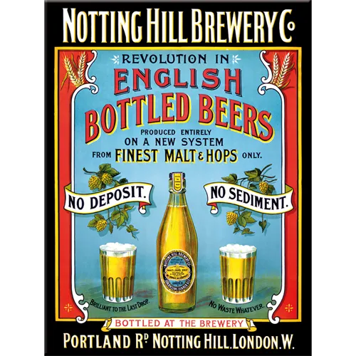nostalgic-art-notting-hill-brewery-magnete-da-frigo-6x8-cm image 1