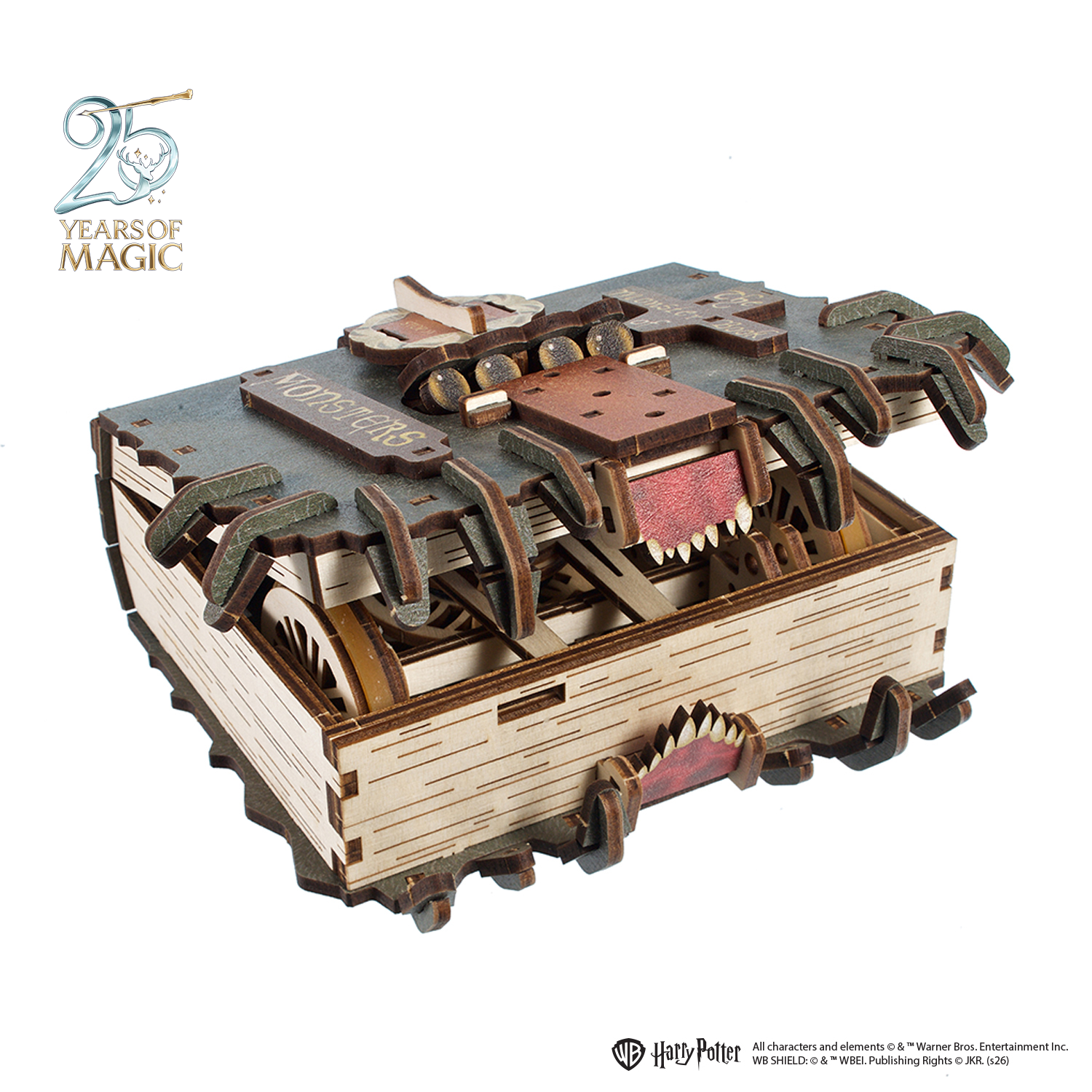 ugears-the-monster-book-of-monsters-harry-potter-puzzle-3d-legno image 2