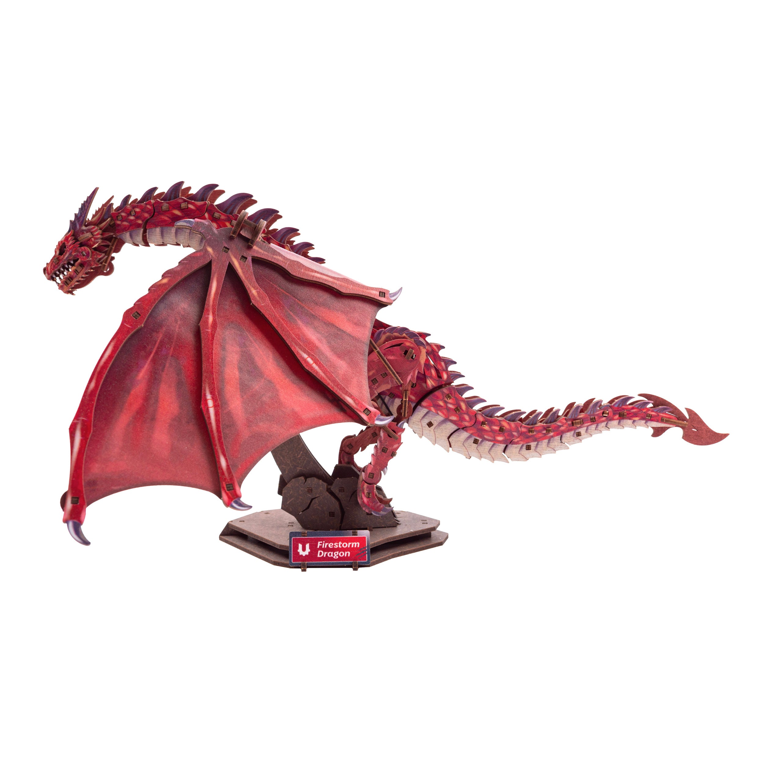 ugears-firestorm-dragon-modello-meccanico-drago-avanzato image 2