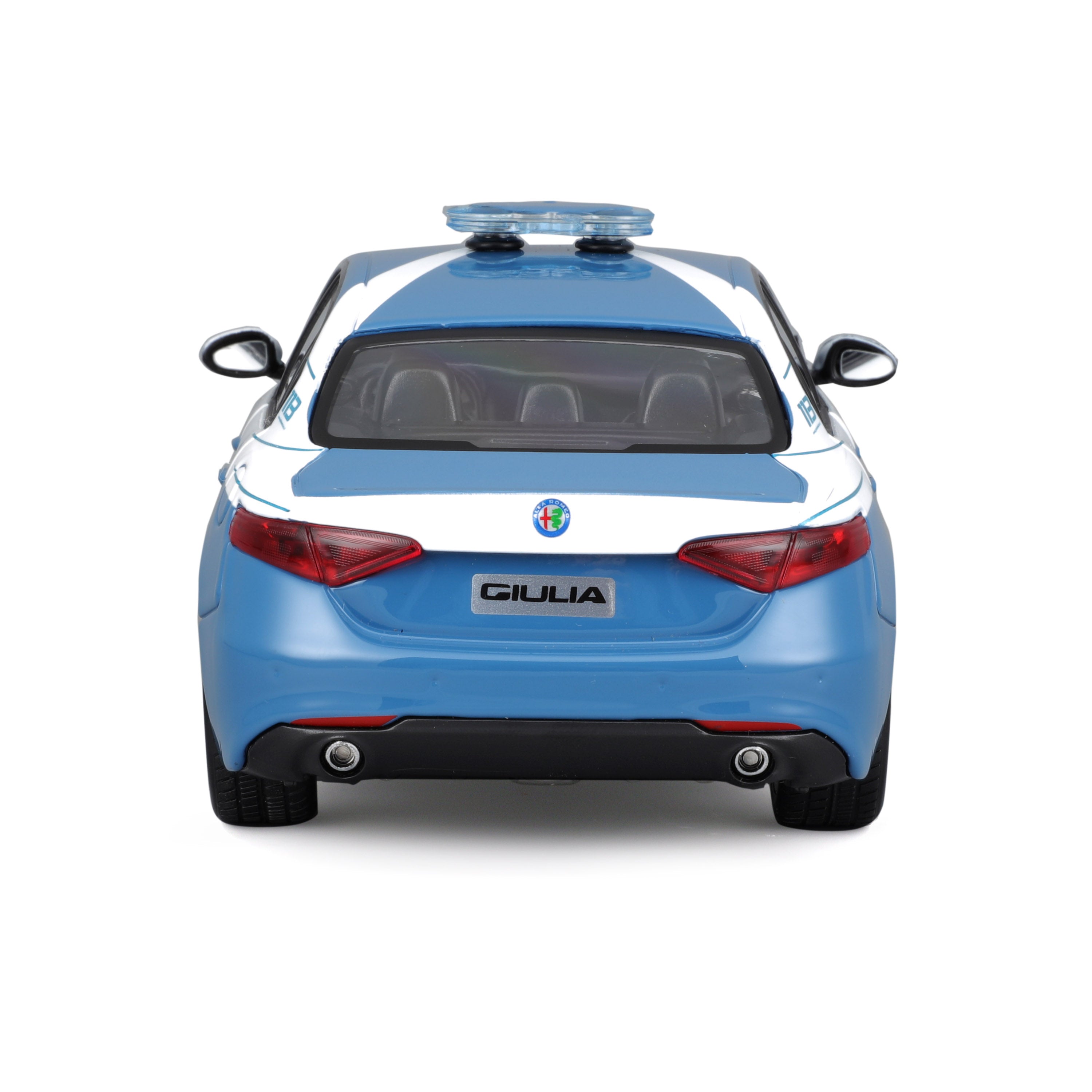 bburago-alfa-romeo-giulia-polizia-model-kit-1-24-da-costruire image 4