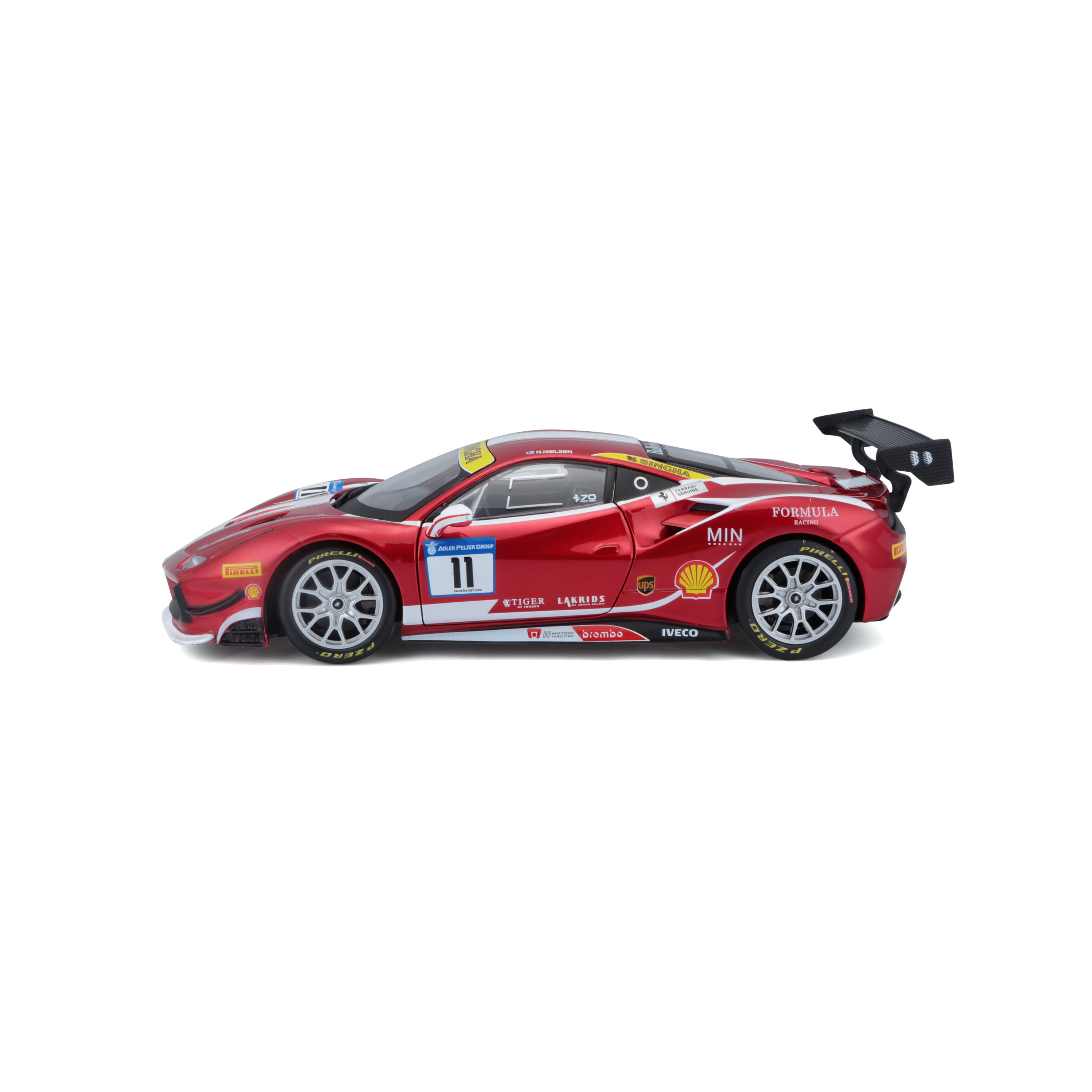 bburago-ferrari-488-challenge-formula-racing-2017-1-24-die-cast image 5