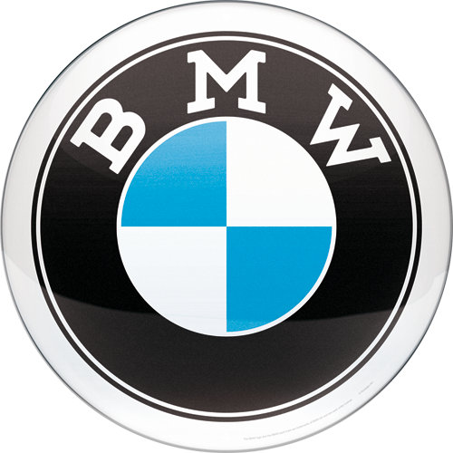 nostalgic-art-bmw-logo-targa-rotonda-in-metallo-diametro-35-cm image 1