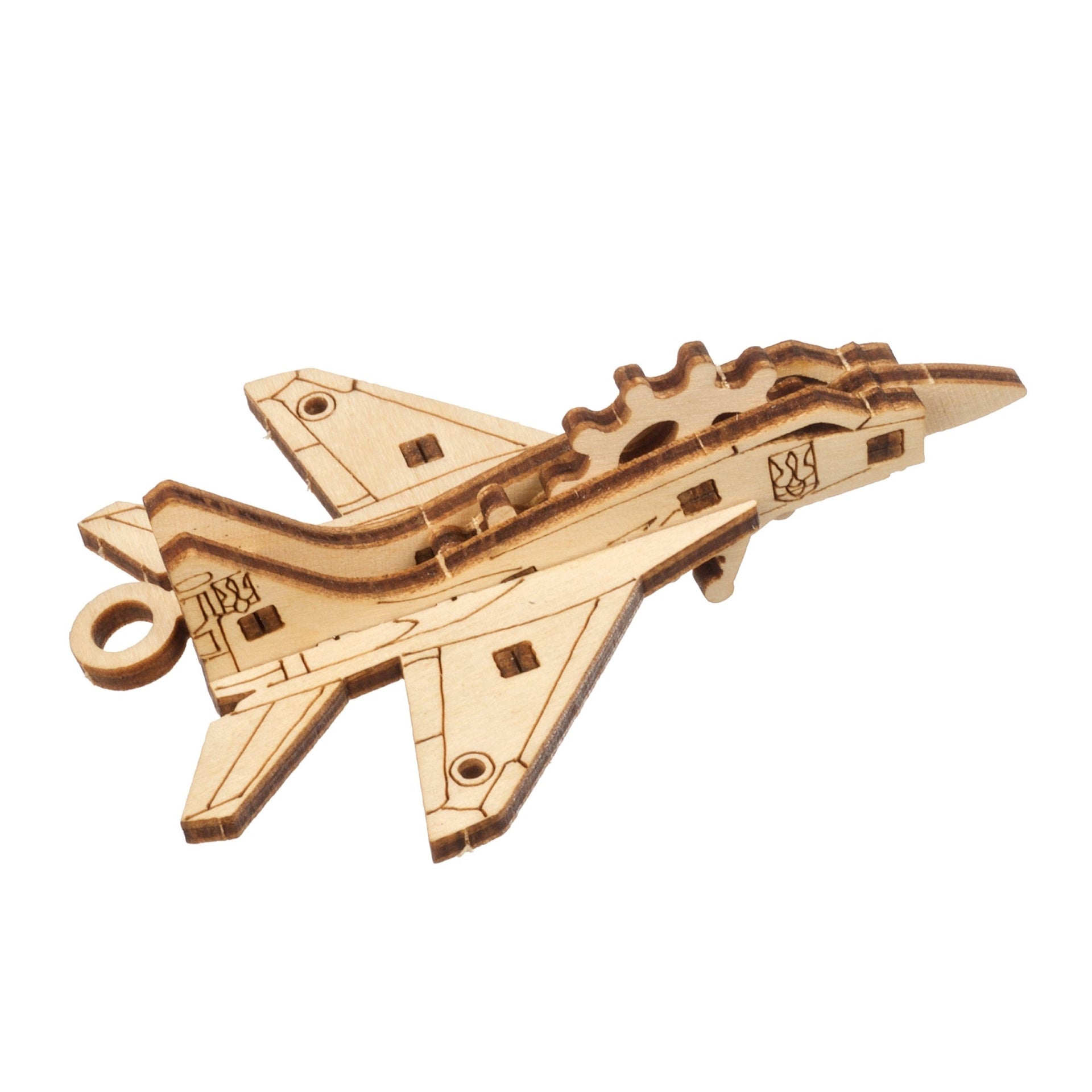 ugears-u-fidgets-bravery-set-4-personaggi-in-legno image 5