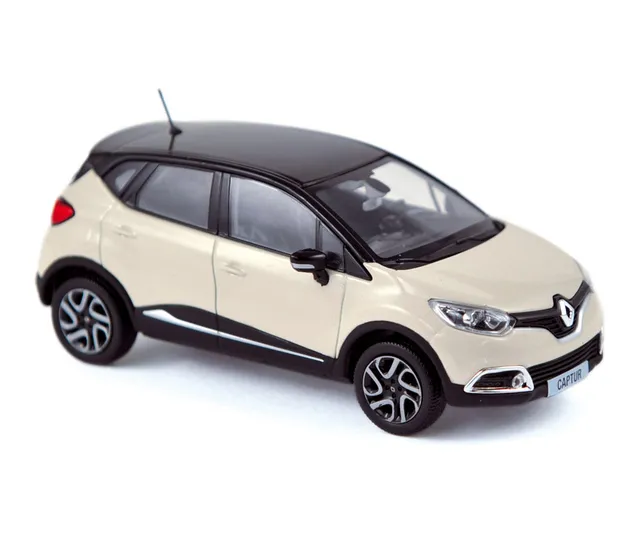 norev-renault-captur-2013-ivory-black-modellino-auto-1-43 image 1