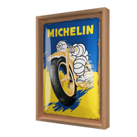 nostalgic-art-michelin-motorcycle-bibendum-targa-in-metallo-20x30-cm image 8