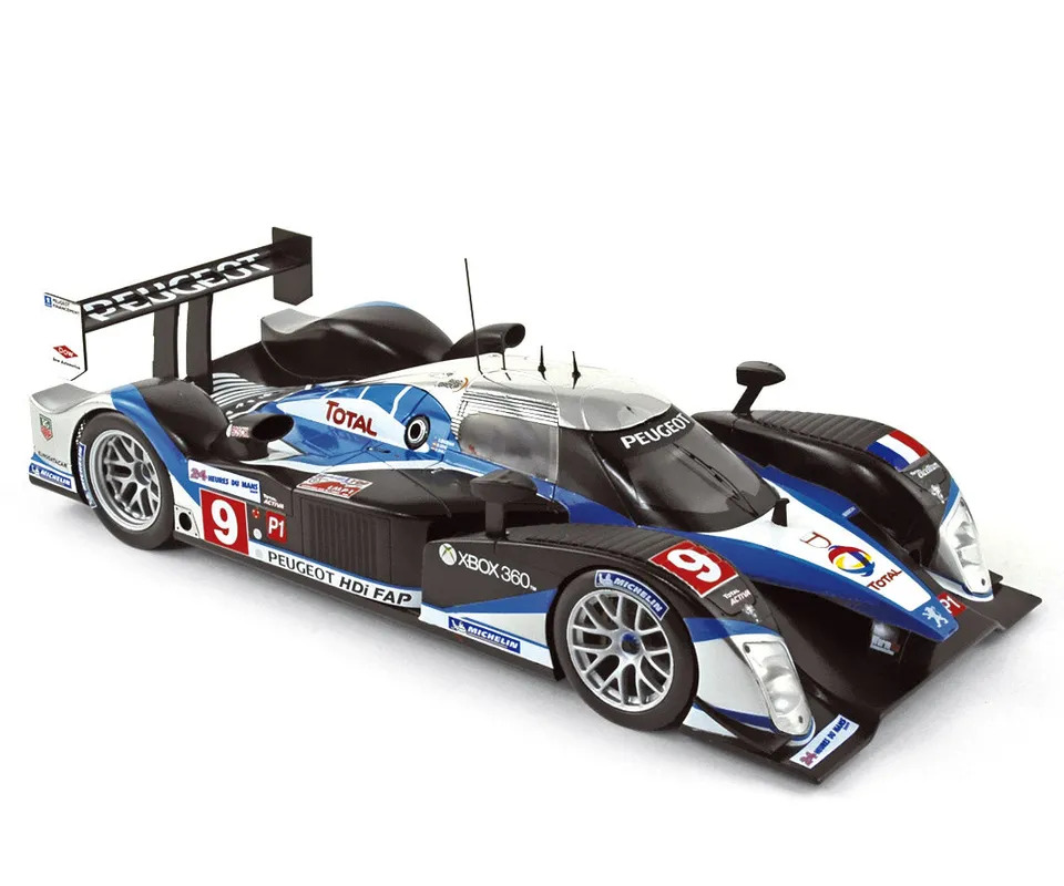 norev-peugeot-908-hdi-fap-le-mans-2009-modellino-auto-da-corsa-1-43 image 1
