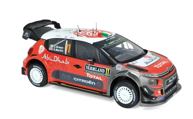 norev-citro-n-c3-wrc-2018-rallye-svezia-11-breen-martin-modellino-1-18 image 1