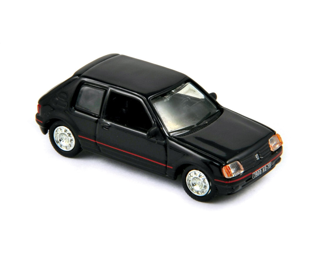 norev-peugeot-205-gti-1984-nero-1-87-modellino-youngtimer-minijet image 1