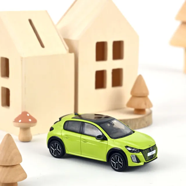 norev-peugeot-208-gt-2024-giallo-agueda-modellino-auto-1-43 image 1
