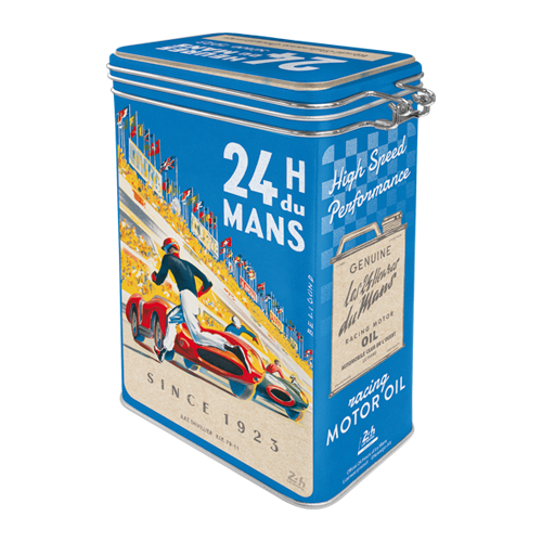 nostalgic-art-24h-le-mans-racing-poster-blue-scatola-metallo-clip-top image 3