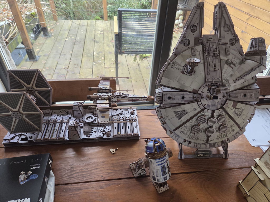 R2-D2 stupendo con luci