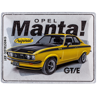 nostalgic-art-opel-manta-gt-e-targa-in-metallo-30x40-cm-2 image 2