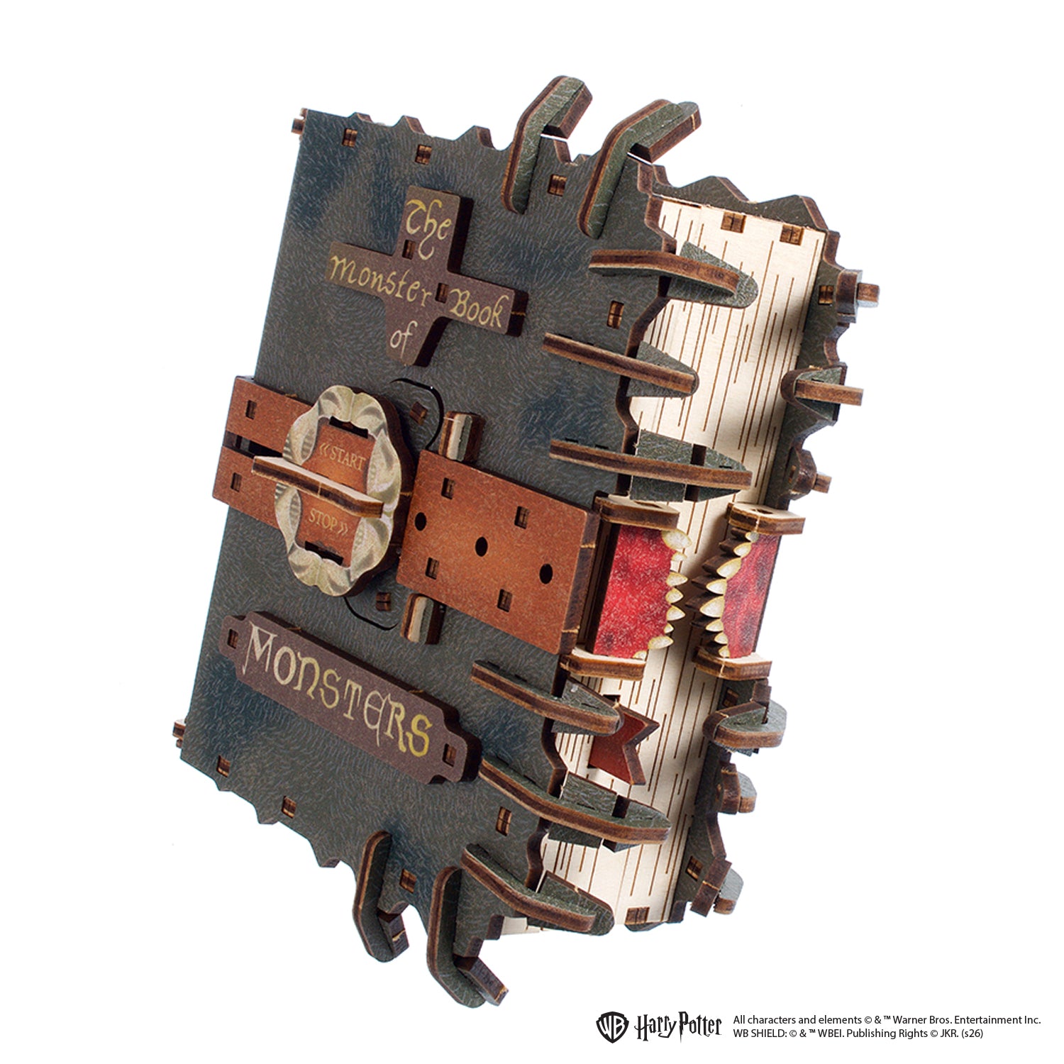 ugears-the-monster-book-of-monsters-harry-potter-puzzle-3d-legno image 5