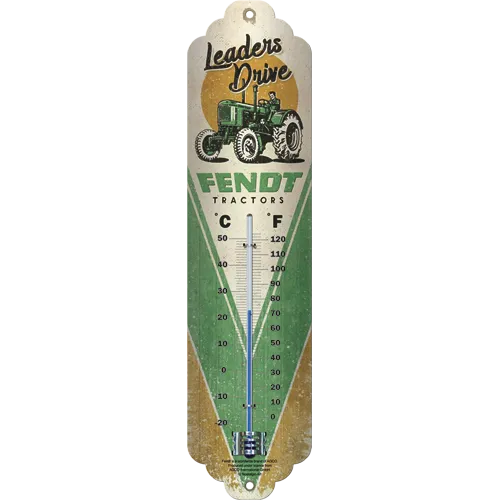 nostalgic-art-fendt-leaders-drive-fendt-termometro-in-metallo-6-5x28-cm image 1