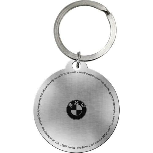 nostalgic-art-bmw-logo-portachiavi-in-metallo-4-cm image 2