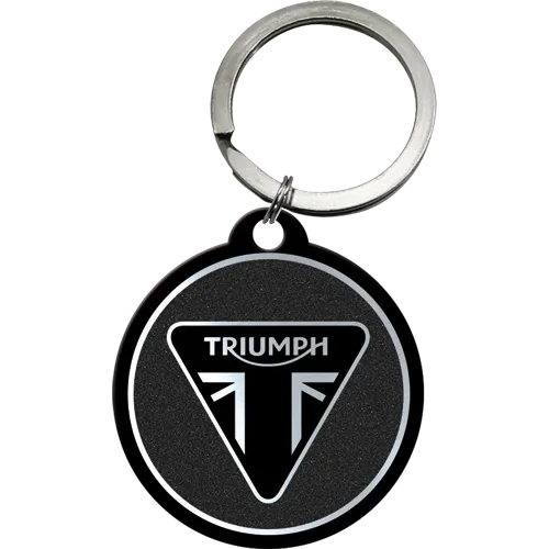 nostalgic-art-triumph-logo-portachiavi-in-metallo-4-cm image 1
