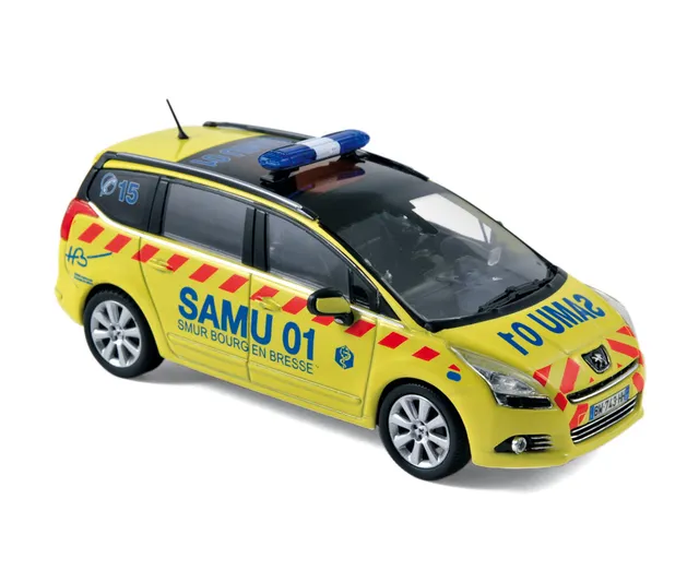 norev-peugeot-5008-2012-smur-modellino-auto-1-43 image 1