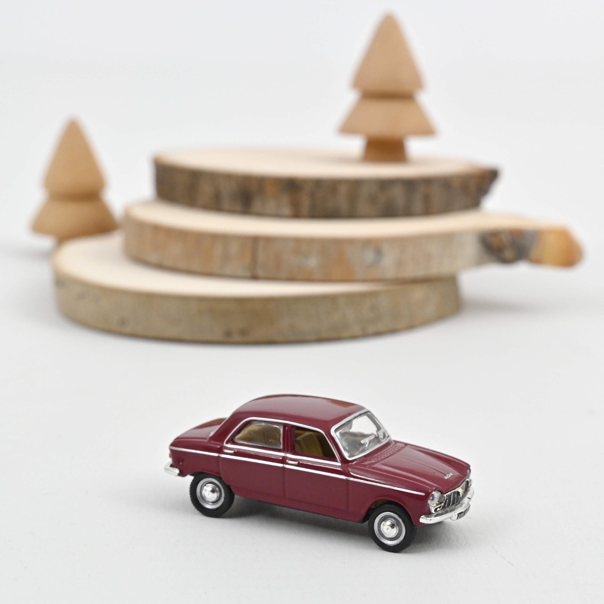 norev-peugeot-204-1966-auto-modellino-1-87-algue-brune image 1
