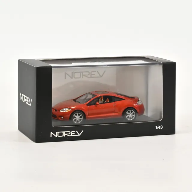 norev-mitsubishi-eclipse-coup-2006-orange-bizen-1-43-modellino-auto image 1
