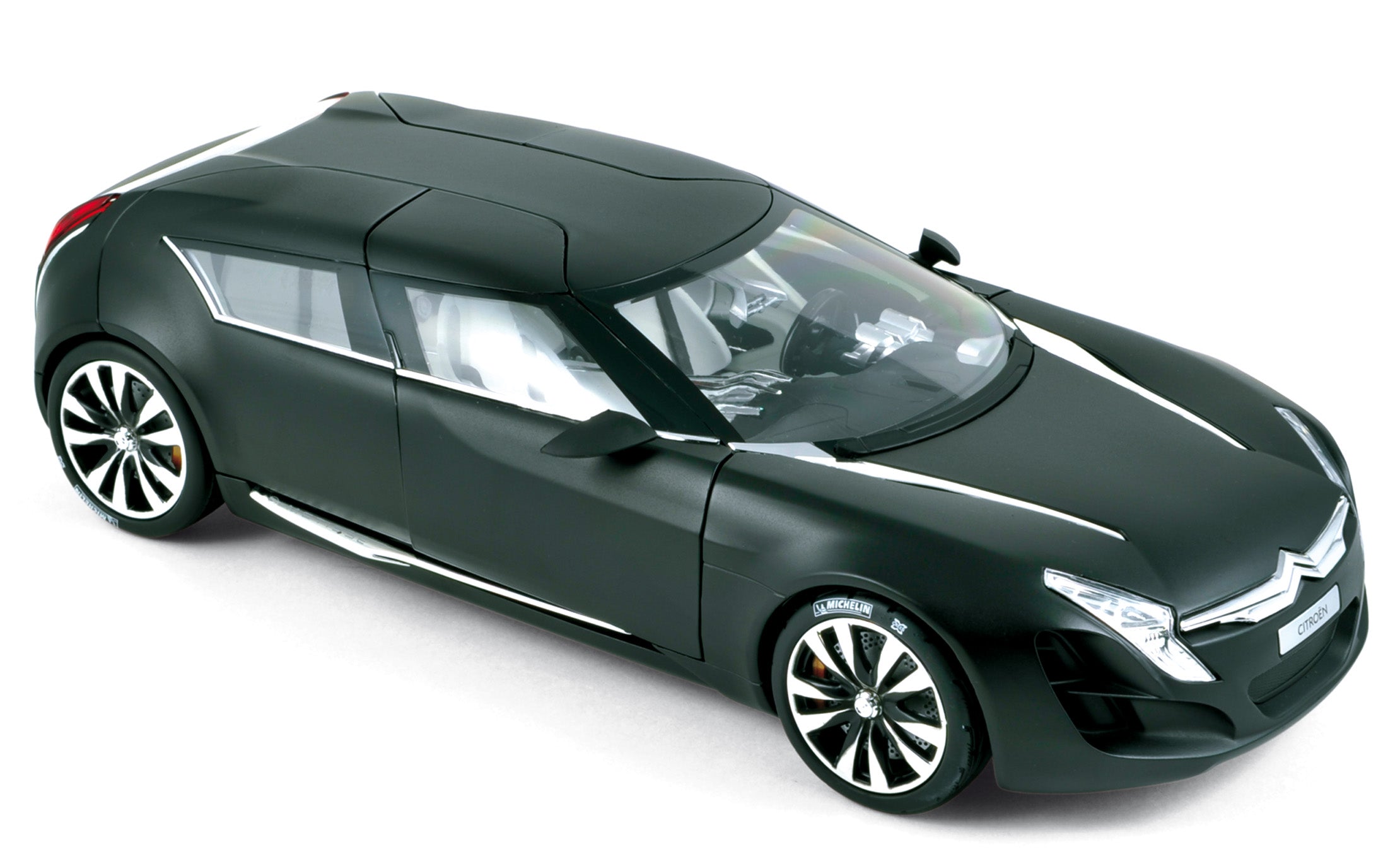 norev-citro-n-c-metisse-2006-noir-mat-1-18-concept-car-die-cast-da-collezione image 1