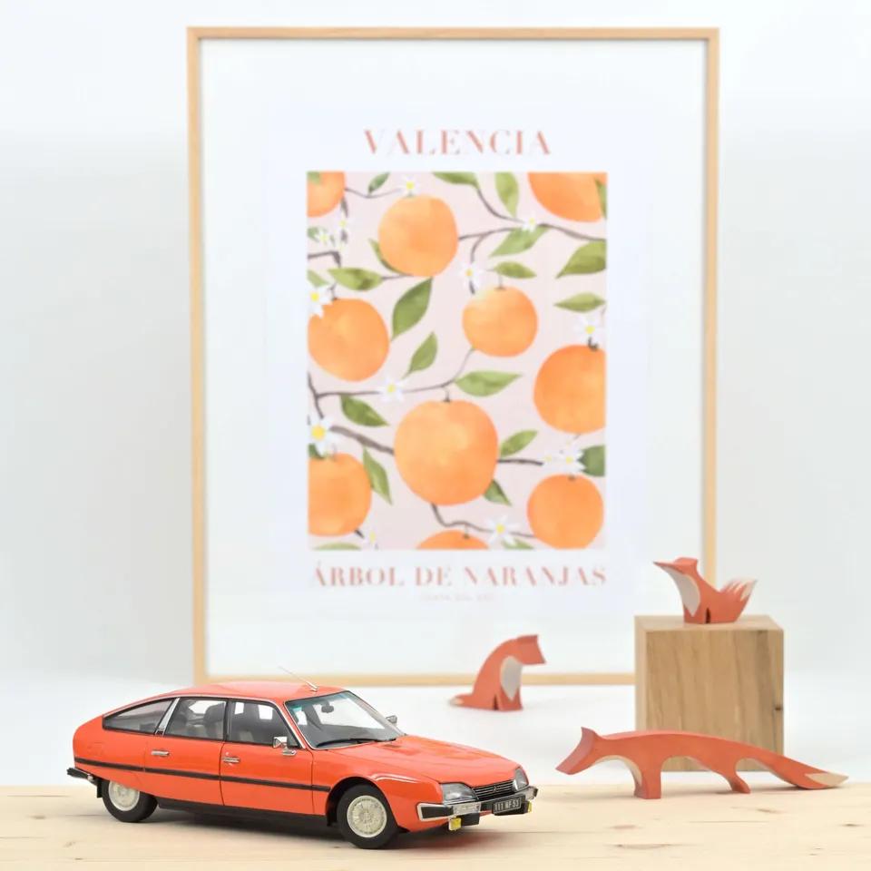 norev-citro-n-cx-2400-gti-1977-mandarine-orange-modellino-auto-1-18 image 1
