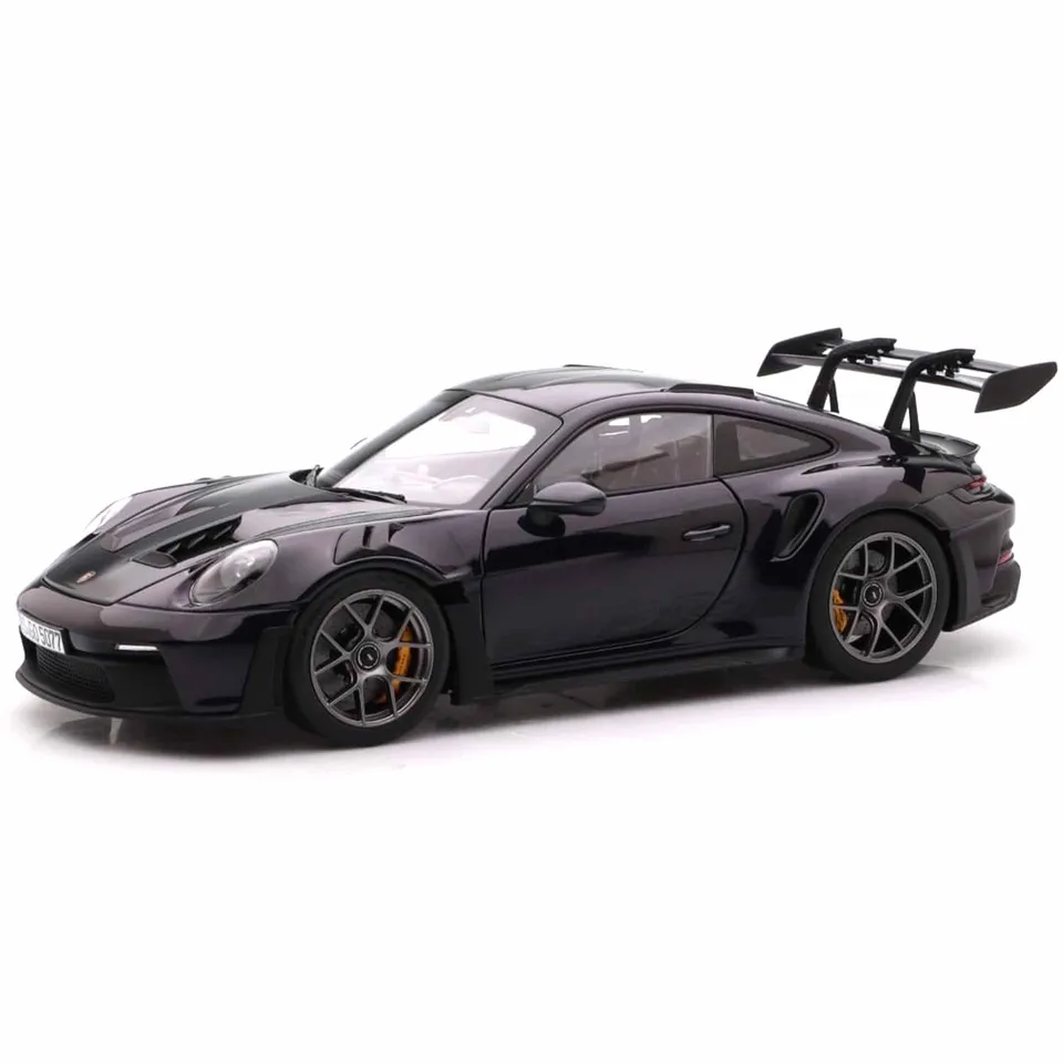 norev-porsche-911-gt3-rs-con-pacchetto-weissach-2022-modellino-auto-1-18-viola-m-2 image 1