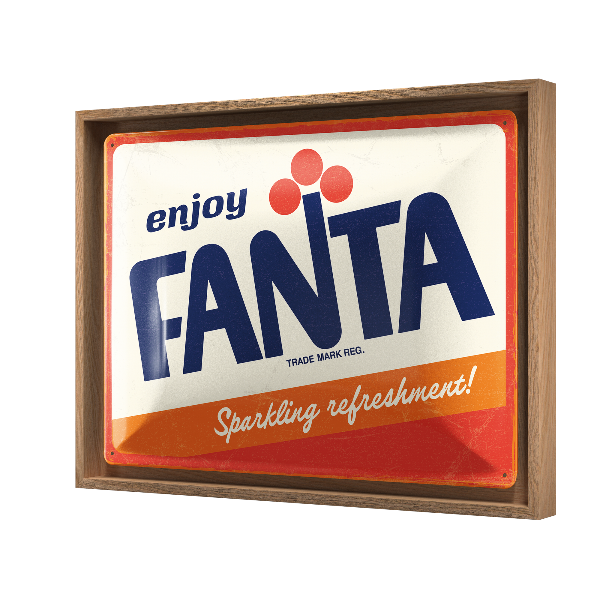 nostalgic-art-fanta-logo-special-edition-cornice-n-frame-l-33-5x44-cm image 1