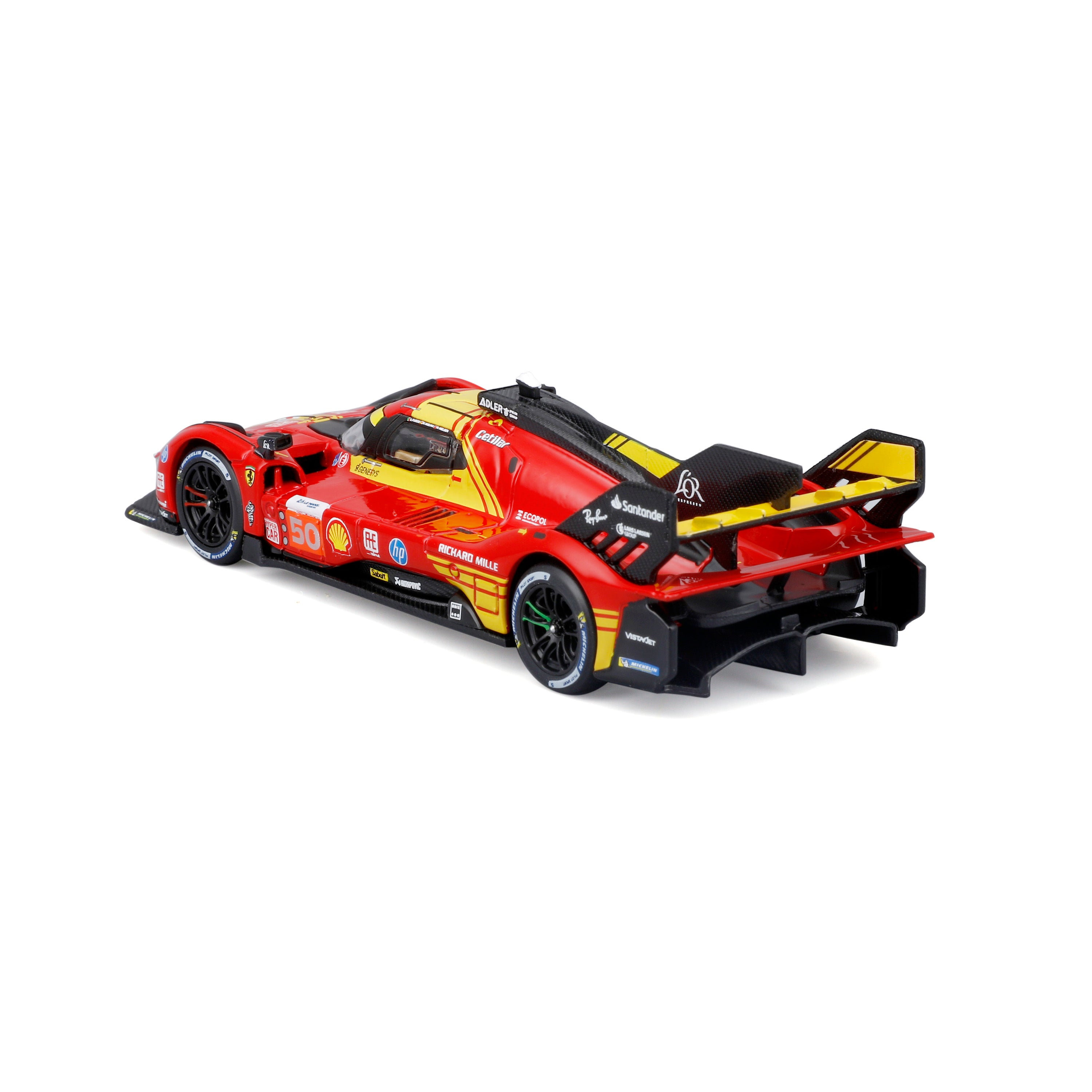 bburago-ferrari-499p-n-50-le-mans-champion-2024-1-43-modellino-diecast image 5