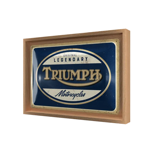 nostalgic-art-triumph-legendary-motorcycles-cornice-n-frame-m-edition-24-x-33-5- image 1