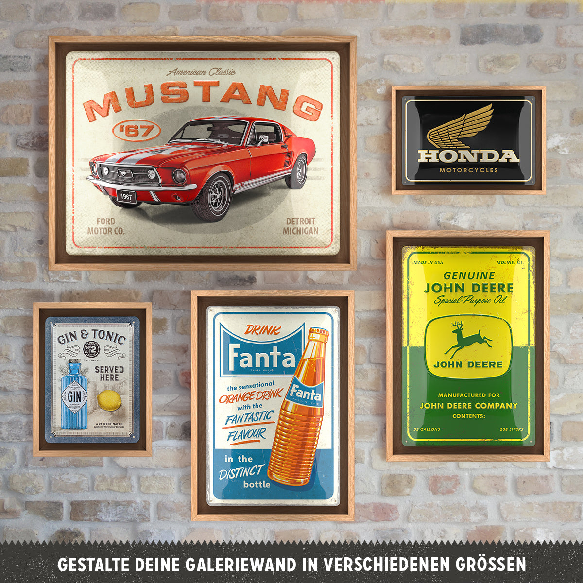 nostalgic-art-daimler-truck-garage-n-frame-l-edition-cornice-in-legno-con-insegn image 4