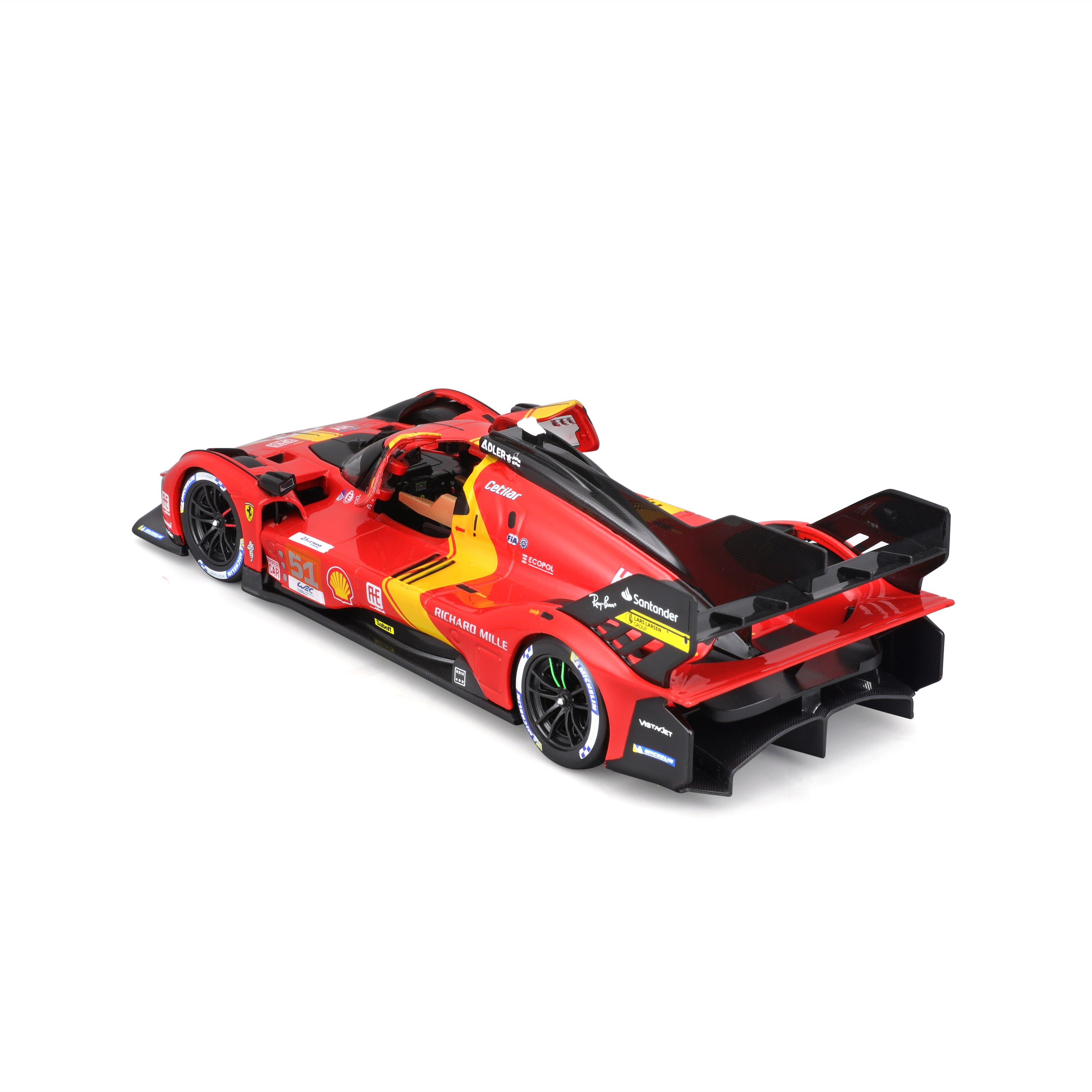 bburago-model-kit-ferrari-499p-51-le-mans-2023-1-24-da-costruire image 4