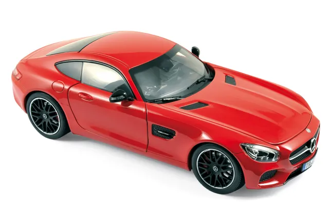 norev-mercedes-amg-gt-2015-rossa-1-18-modellino-supercar image 1