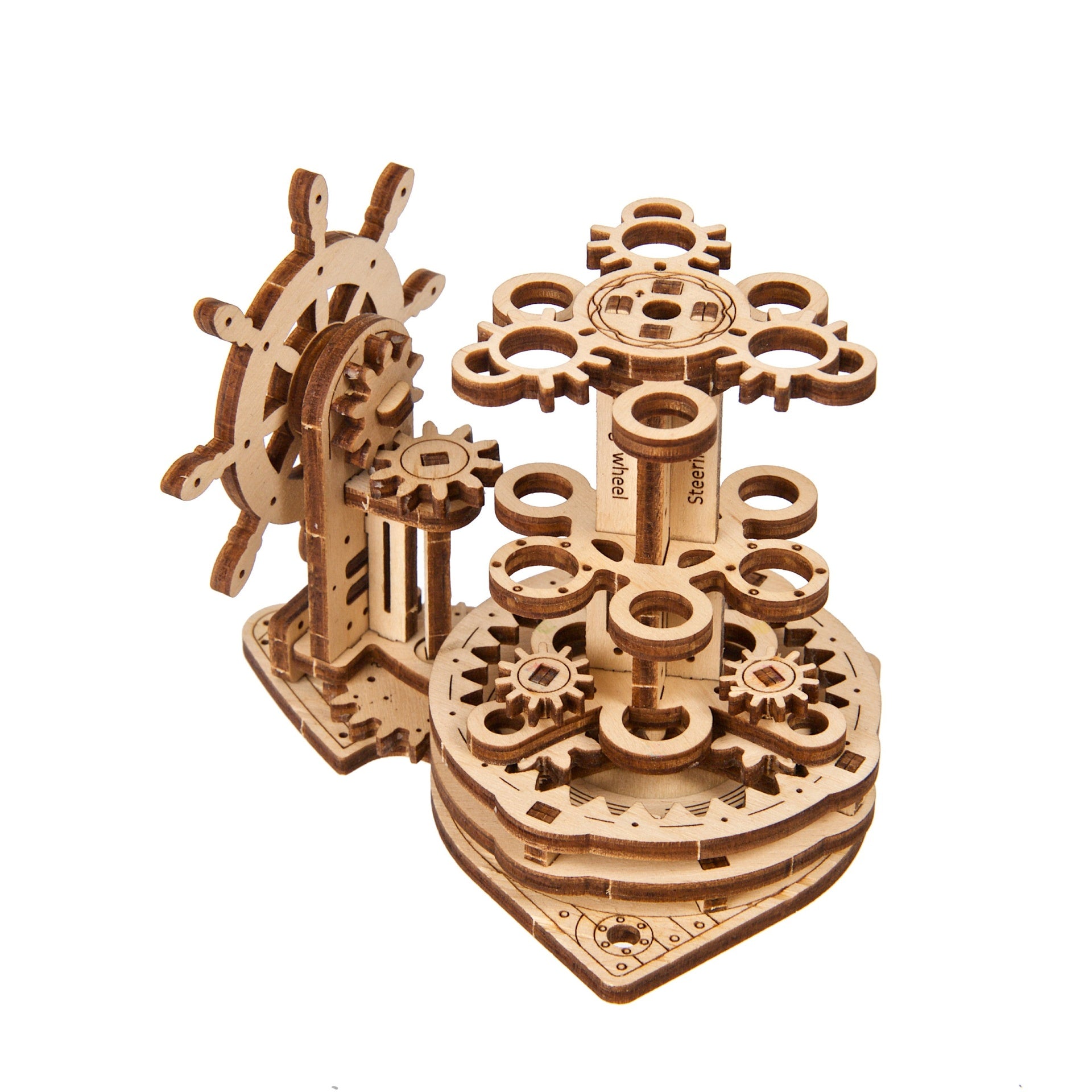 ugears-wheel-organizer-2-0-porta-penne-meccanico-in-legno-u-mini image 2