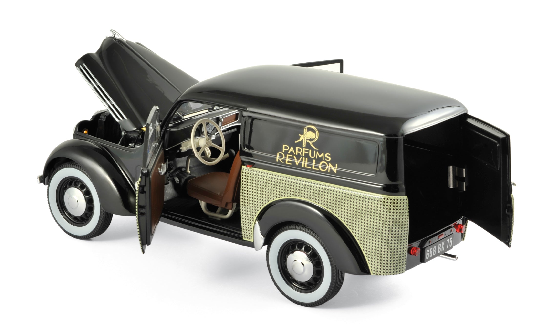 norev-renault-300-kg-1953-parfums-revillon-furgone-1-18 image 2