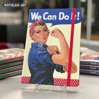 nostalgic-art-we-can-do-it-dots-quaderno-a5-128-pagine-copertina-rigida image 3