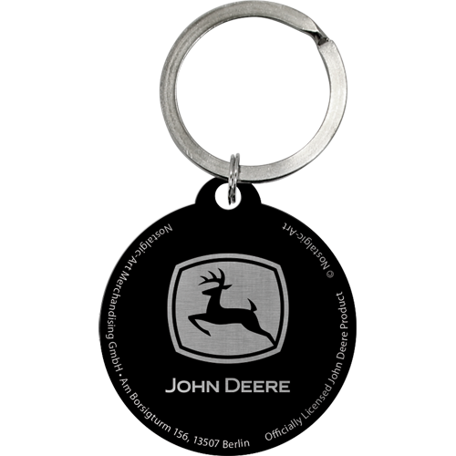 nostalgic-art-john-deere-logo-portachiavi-rotondo-4-cm image 2