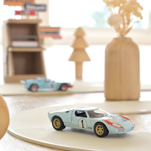 norev-ford-gt40-1966-n-1-le-mans-jet-car-1-43-con-cofano-apribile image 1