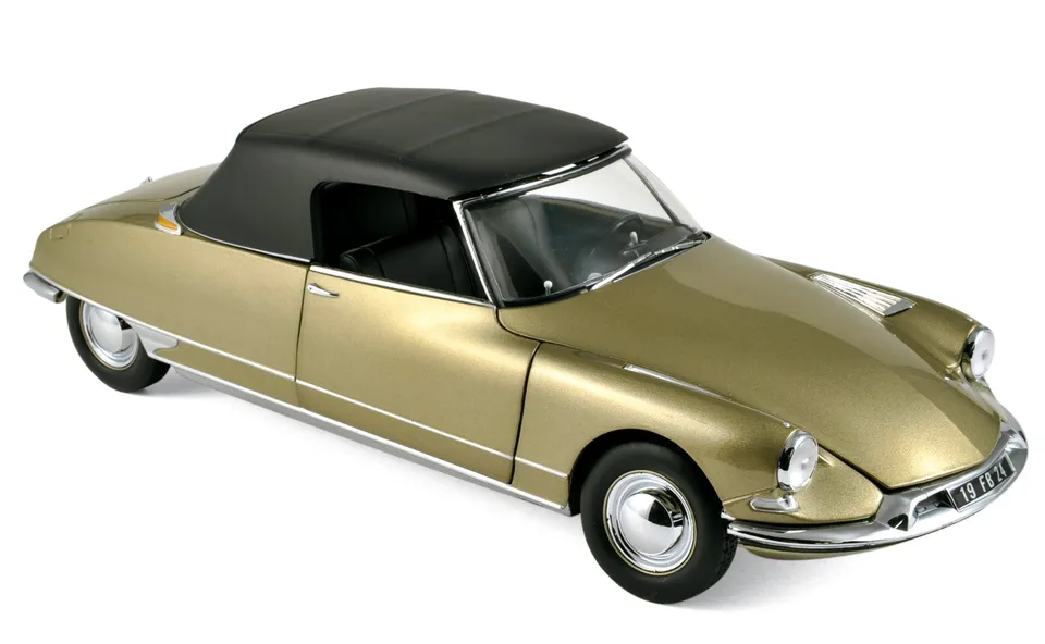 norev-citro-n-ds-19-cabriolet-1961-modellino-auto-1-18-grigio-sahara image 1
