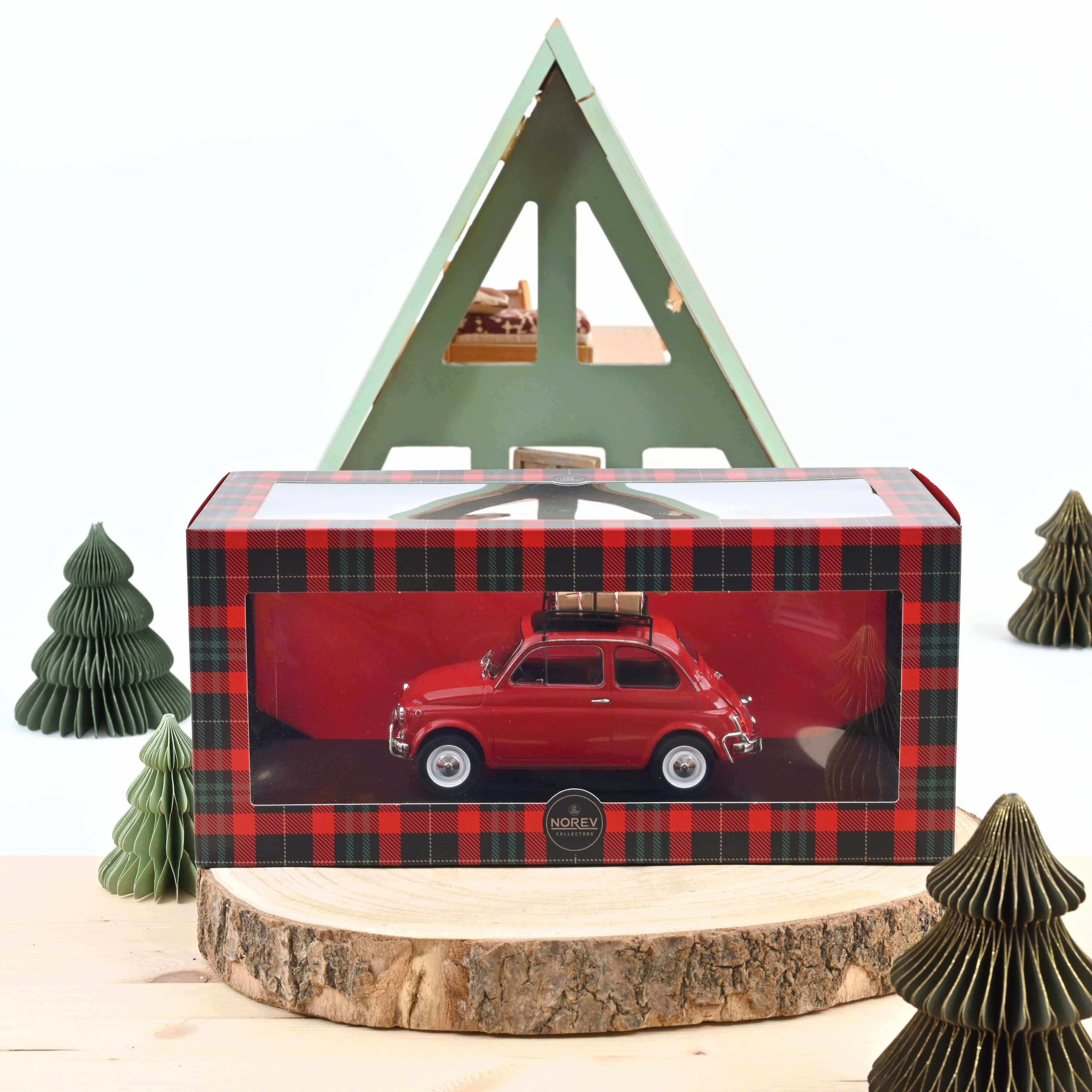 norev-fiat-500-l-1968-rouge-no-l-con-albero-1-18-modello-auto-natalizio image 6